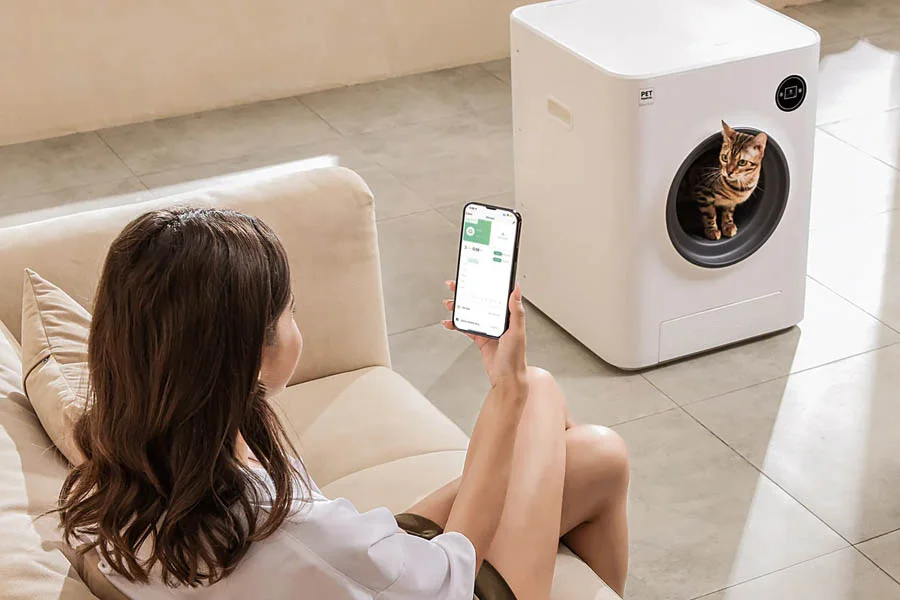 easiest to clean litter box